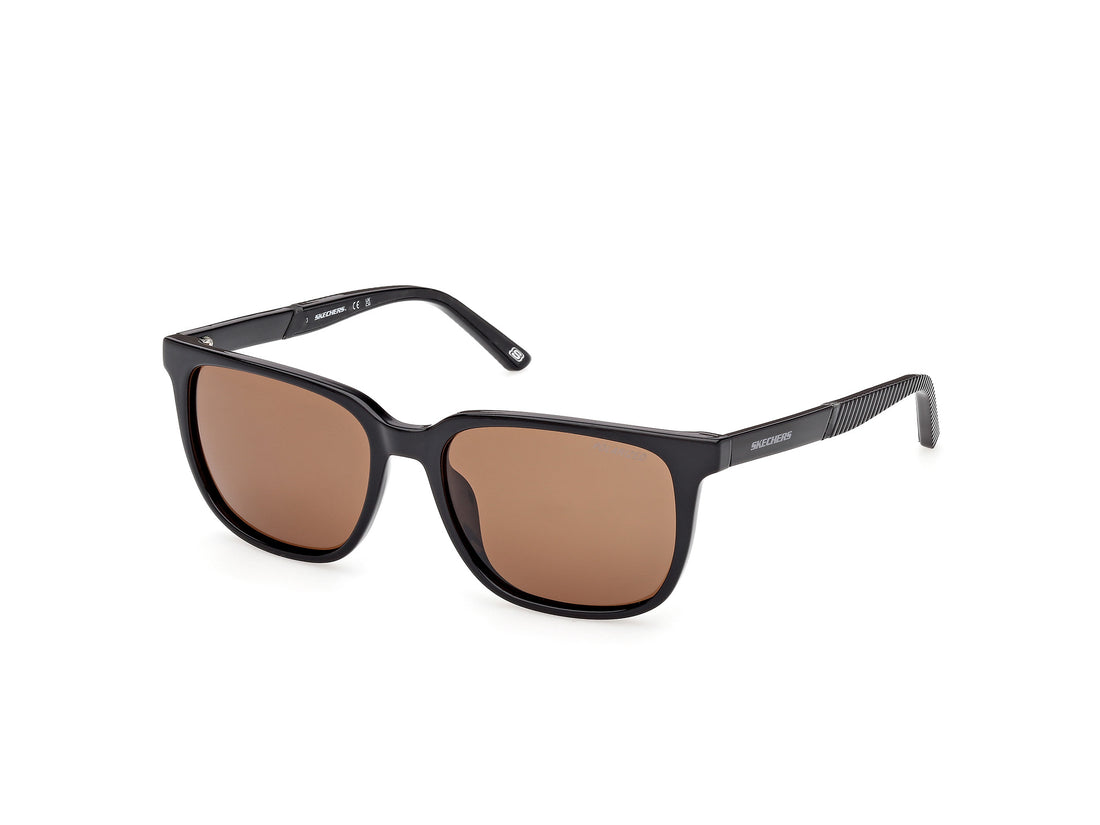 Occhiali da sole skechers se00156 01h negro square masculino taglia 56mm - Vista principale