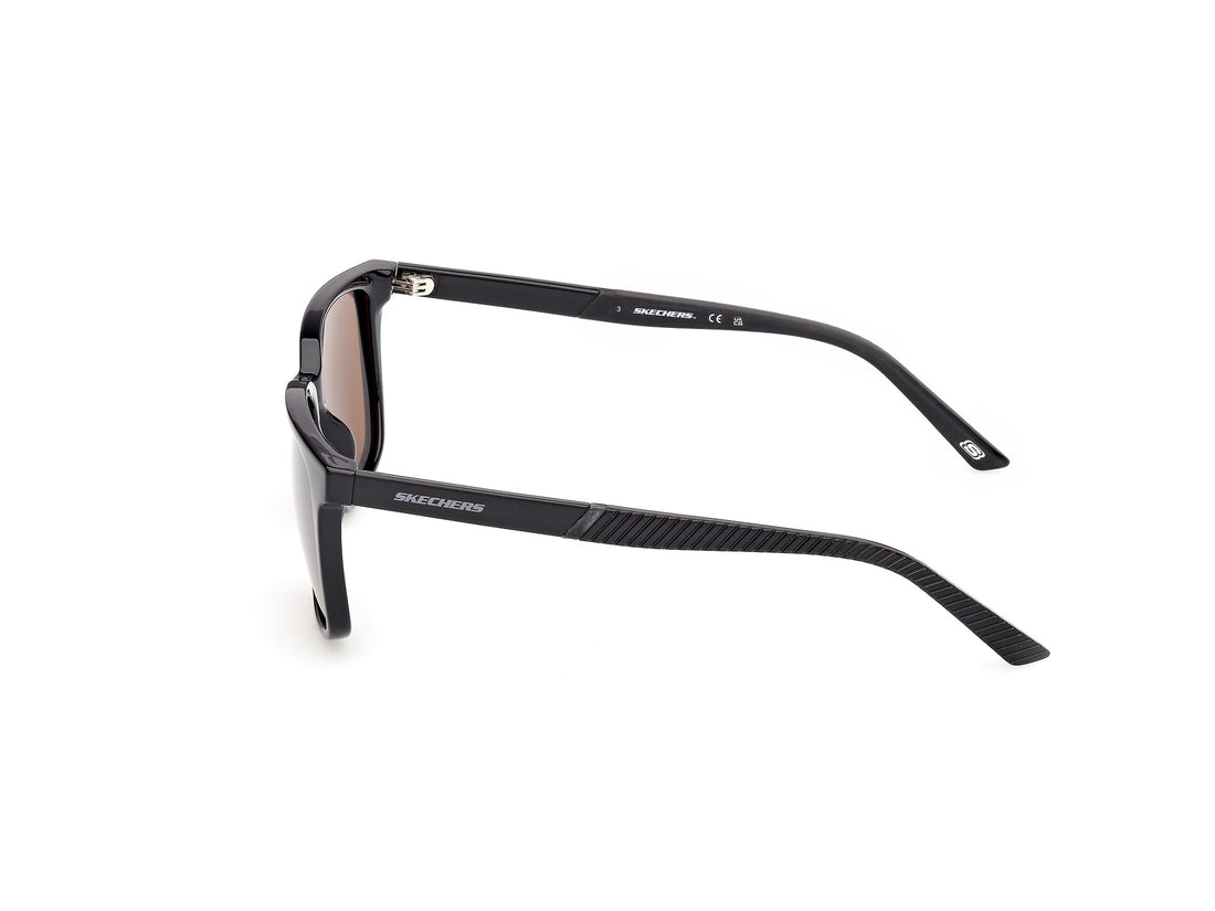 Occhiali da sole skechers se00156 01h negro square masculino taglia 56mm - Vista dettagliata