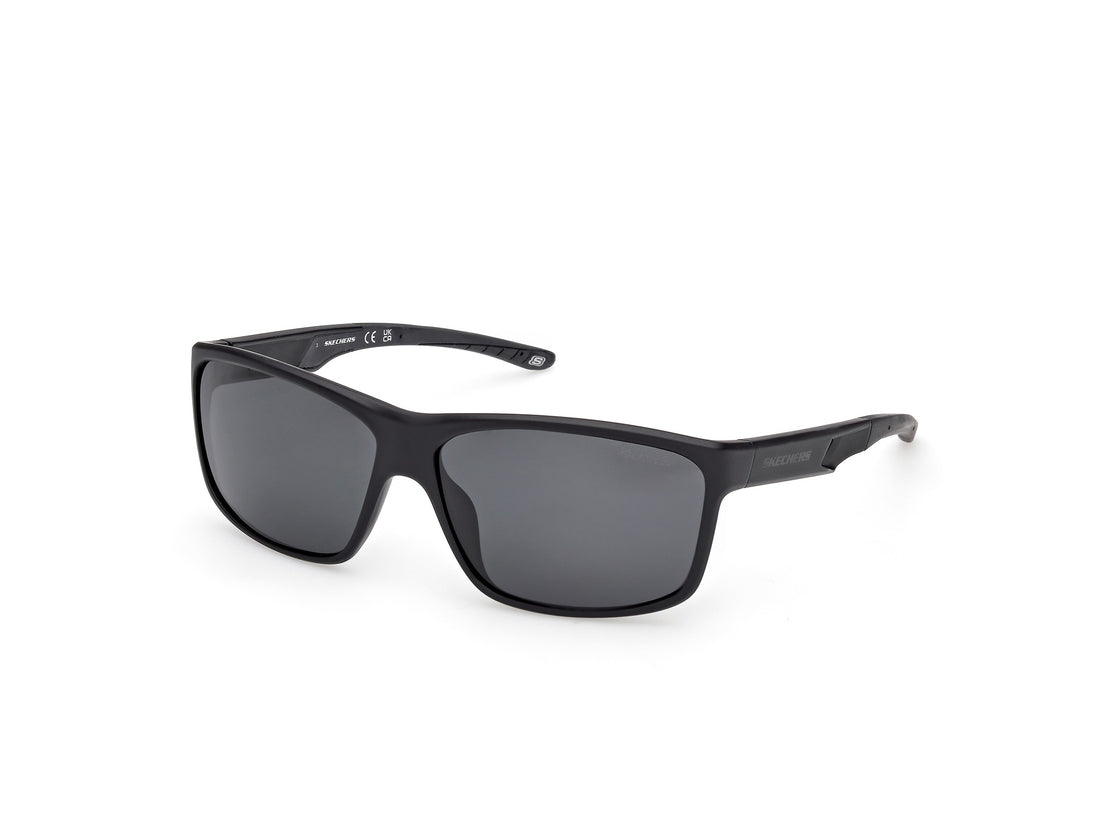 Occhiali da sole skechers se00158 02d negro rectangular masculino taglia 63mm - Vista principale