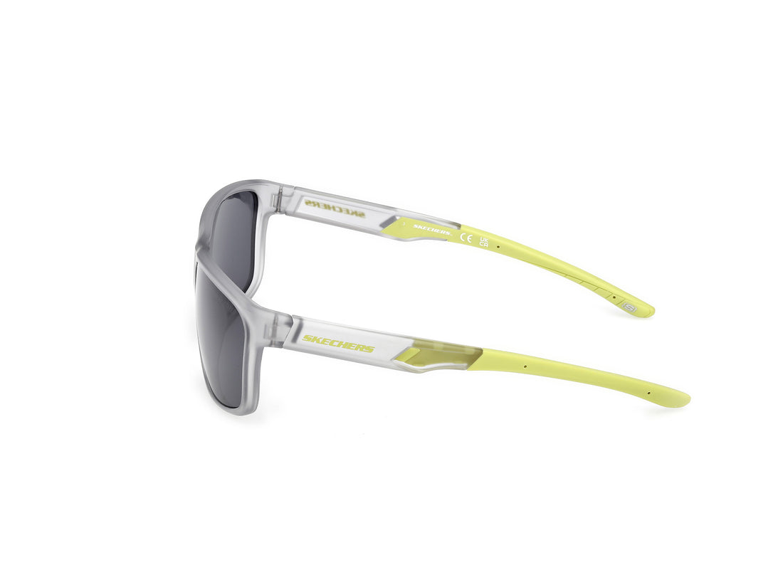 Occhiali da sole skechers se00158 20d gris rectangular masculino taglia 63mm - Vista dettagliata