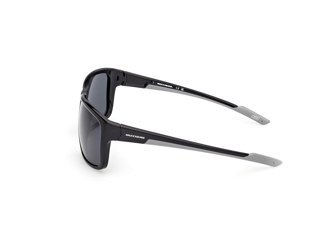 Occhiali da sole skechers se00159 01d negro rectangular masculino taglia 62mm - Vista dettagliata