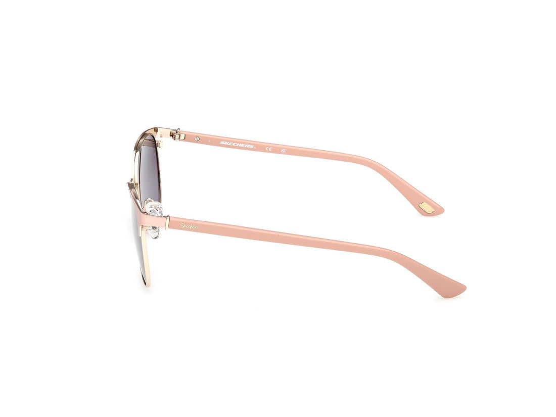 Occhiali da sole skechers se00167 73d rosa browline femenino taglia 53mm - Vista dettagliata