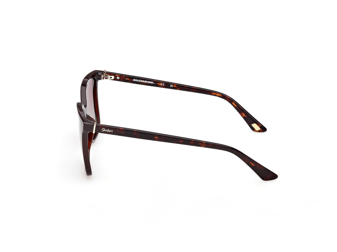 Occhiali da sole skechers se00168 47h marron square femenino taglia 53mm - Vista dettagliata