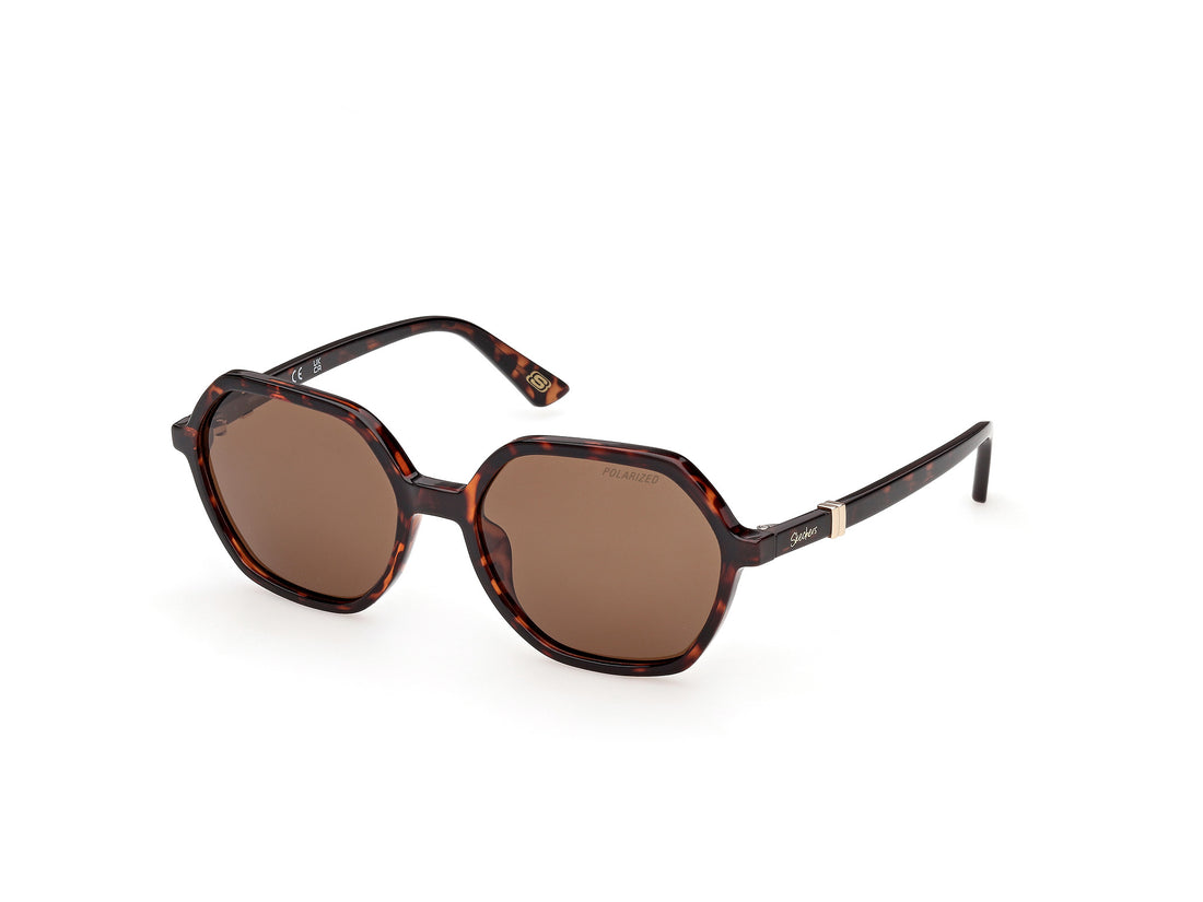 Occhiali da sole skechers se00171 52h havana geometric femenino taglia 55mm - Vista principale