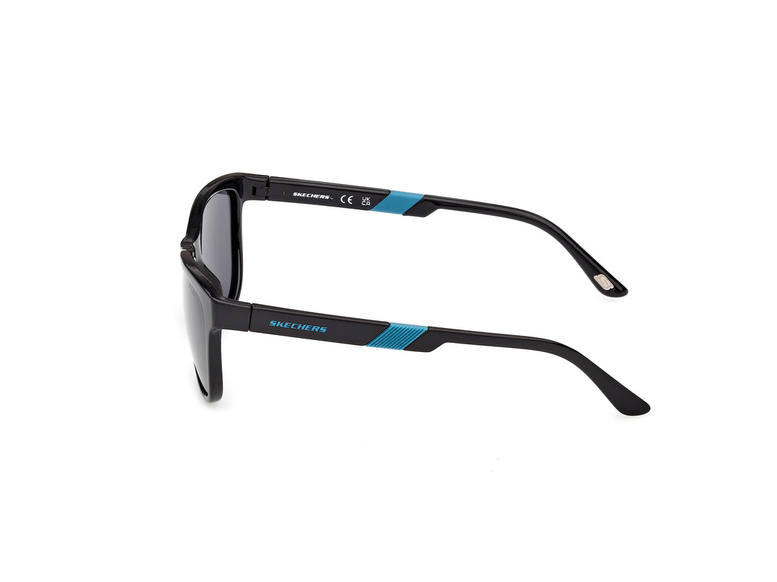 Occhiali da sole skechers se00178 01d negro square masculino taglia 55mm - Vista dettagliata