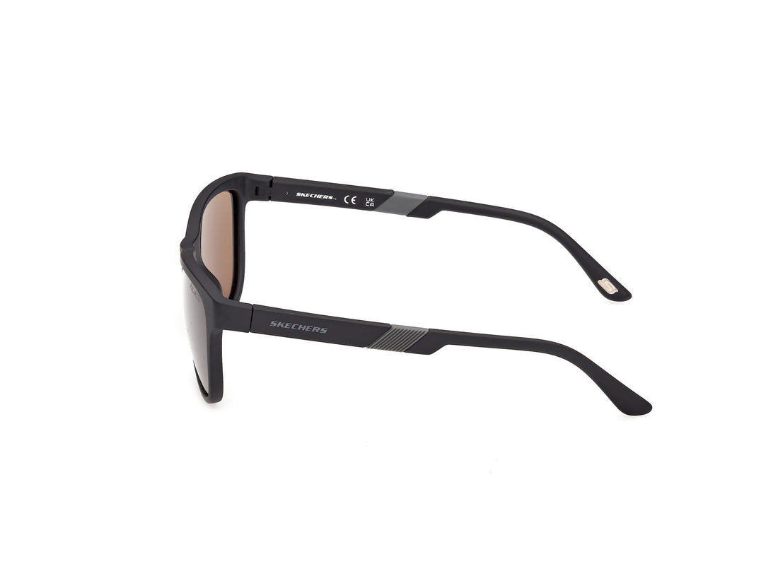 Occhiali da sole skechers se00178 02h negro square masculino taglia 55mm - Vista dettagliata