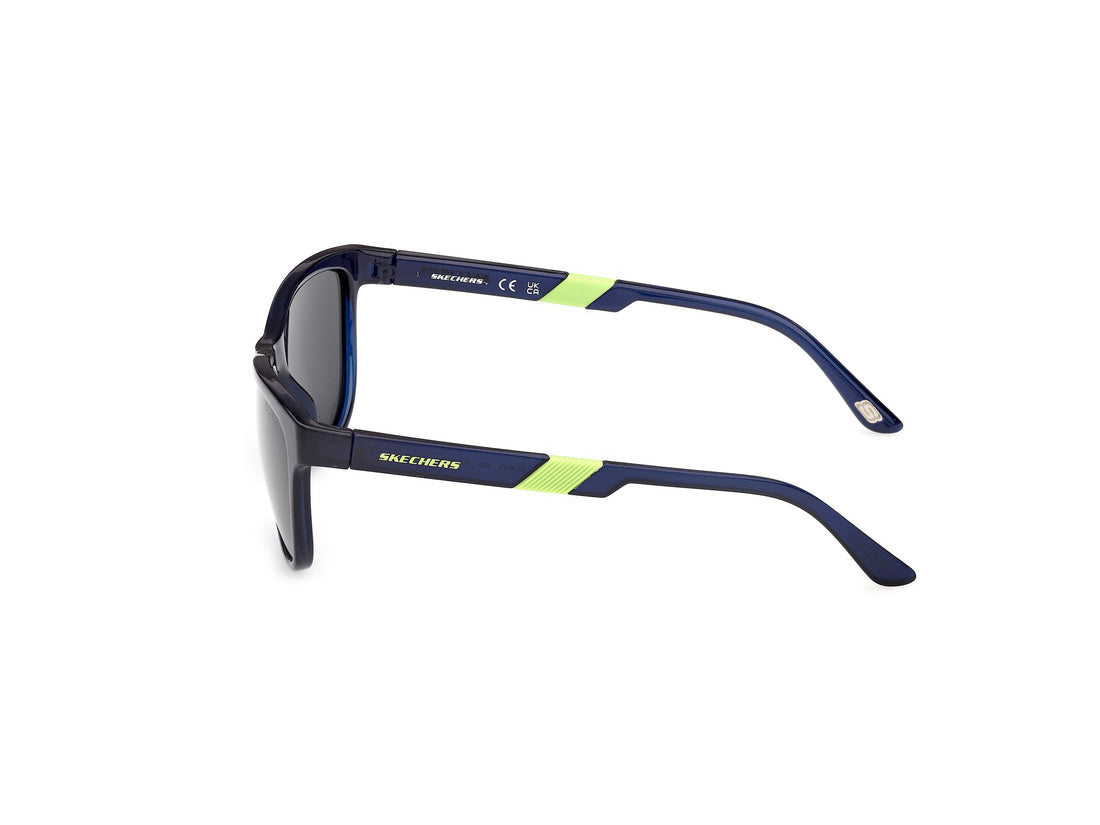 Occhiali da sole skechers se00178 90d azul square masculino taglia 55mm - Vista dettagliata