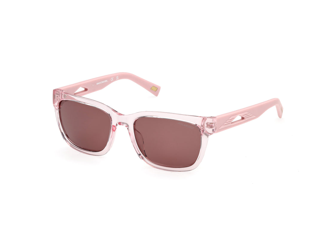 Occhiali da sole skechers se00313 72e rosa square unisex taglia 54mm - Vista principale