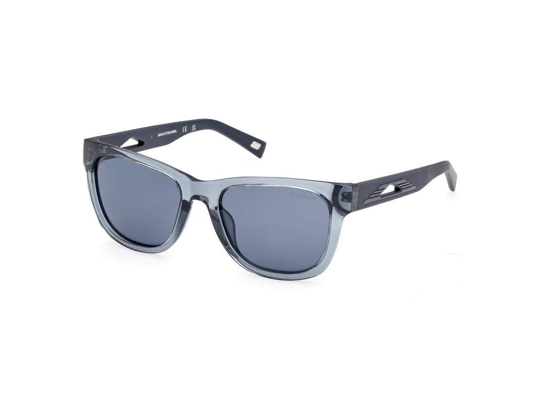 Occhiali da sole skechers se00314 20v gris square unisex taglia 54mm - Vista principale