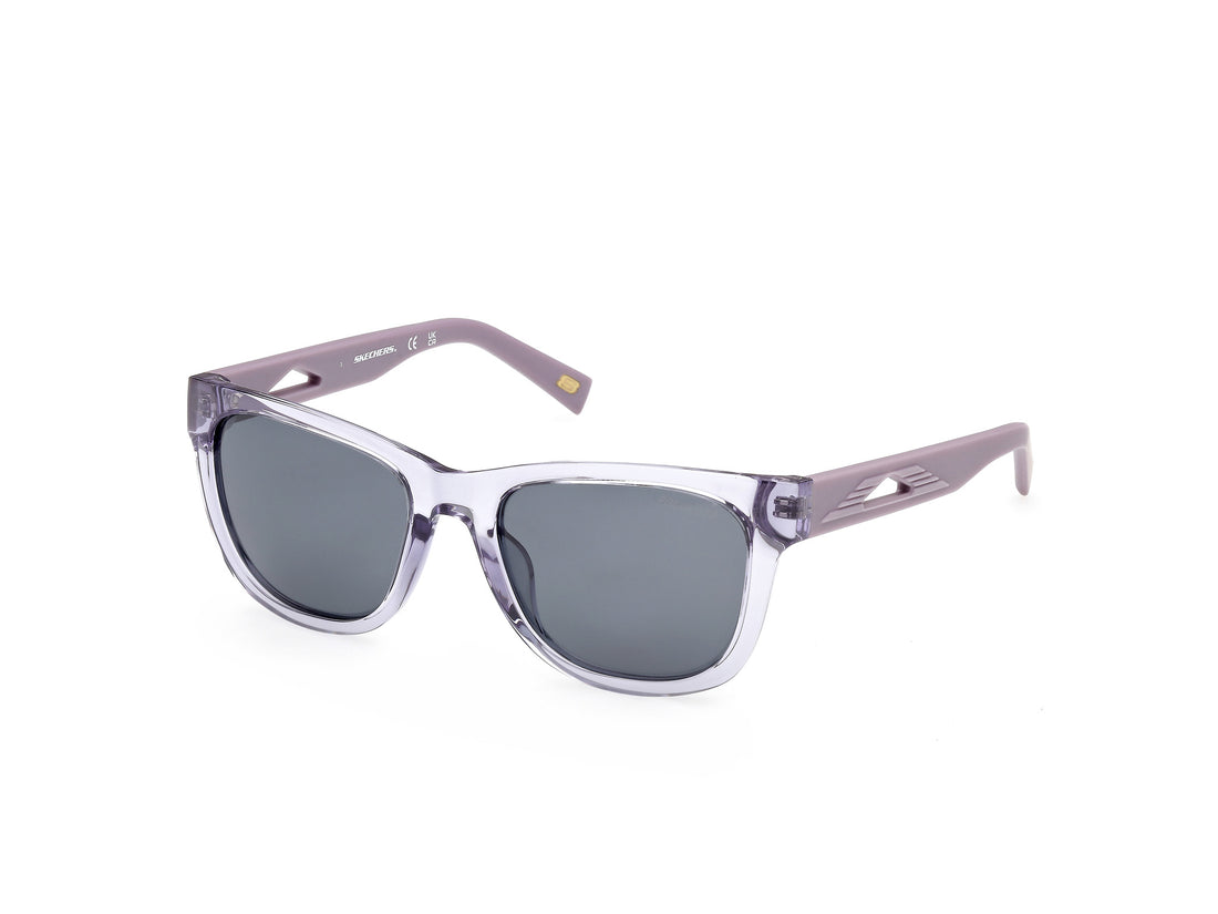 Occhiali da sole skechers se00314 78a violeta square unisex taglia 54mm - Vista principale