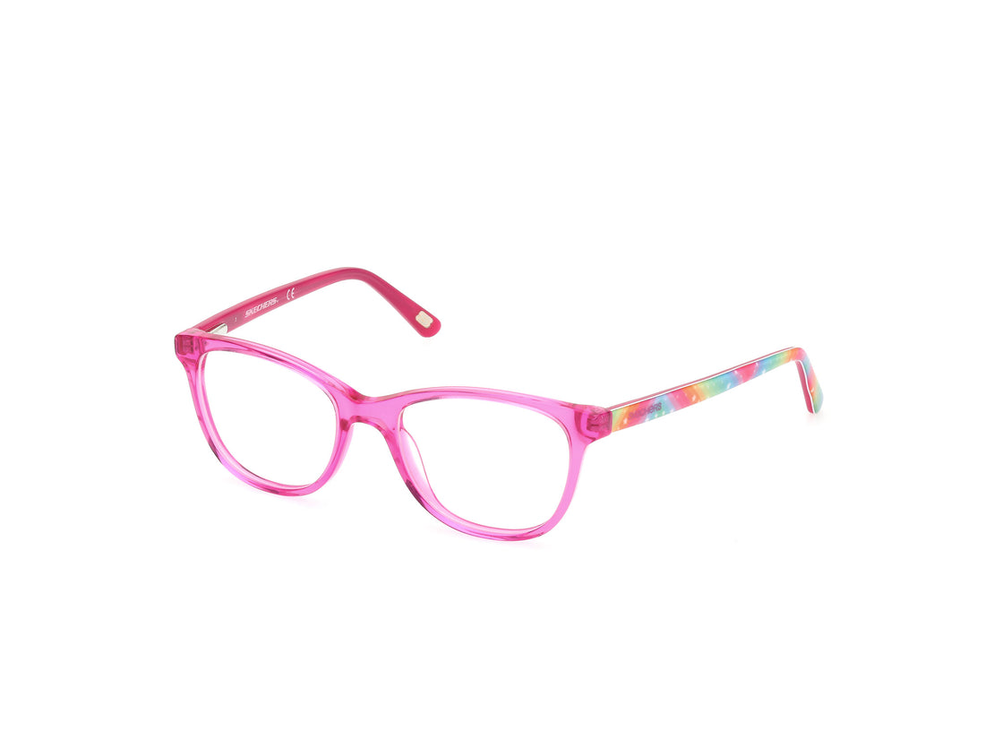 Gafas graduadas skechers se1631 073 rosa round femenino talla 47mm - Vista principal