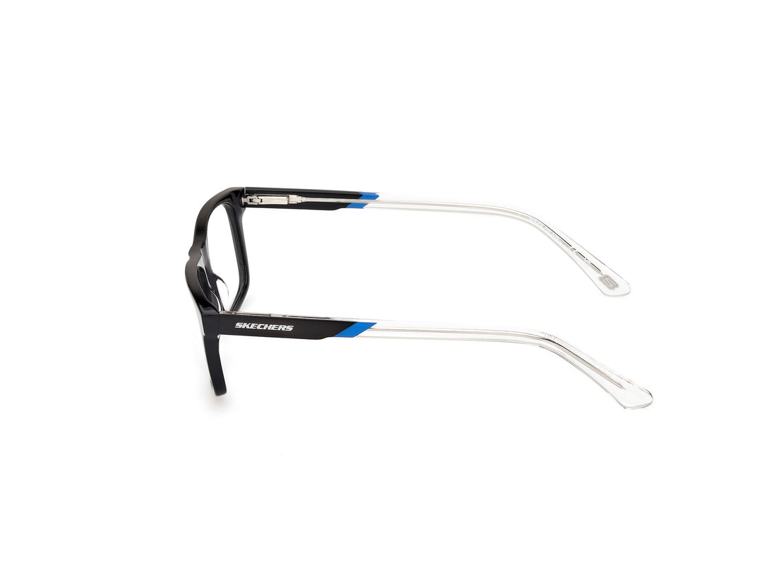 Brillen skechers se50007 001 negro rectangular infantil größe 50mm - Detailansicht