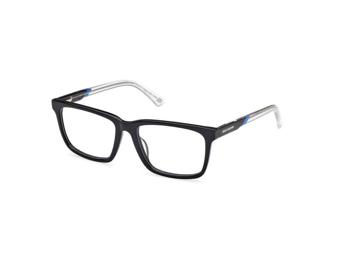 Brillen skechers se50008 001 negro rectangular infantil größe 52mm - Hauptansicht