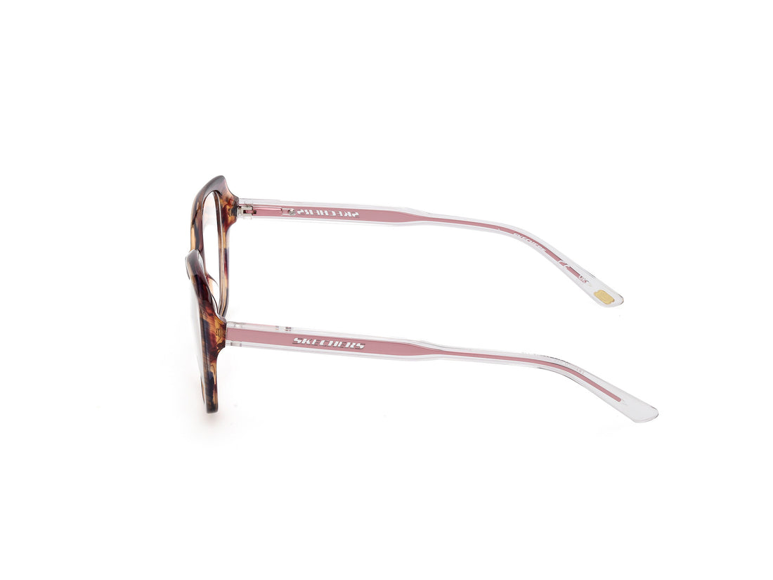 Brillen skechers se50060 074 rosa cat eye femenino größe 53mm - Detailansicht