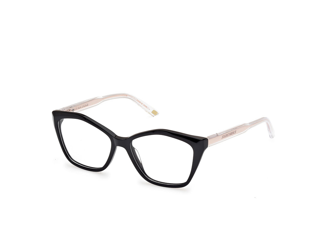 Brillen skechers se50062 001 negro cat eye femenino größe 54mm - Hauptansicht