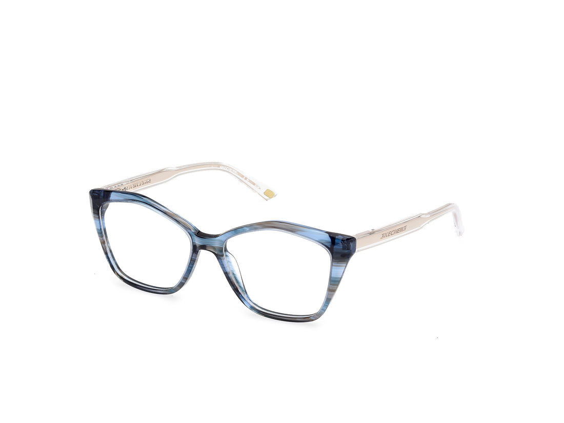 Brillen skechers se50062 087 azul cat eye femenino größe 54mm - Hauptansicht