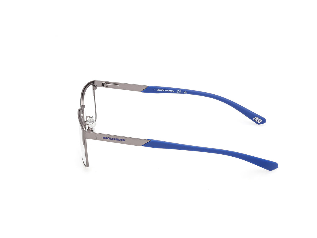 Brillen skechers se50065 011 plateado rectangular masculino größe 53mm - Detailansicht