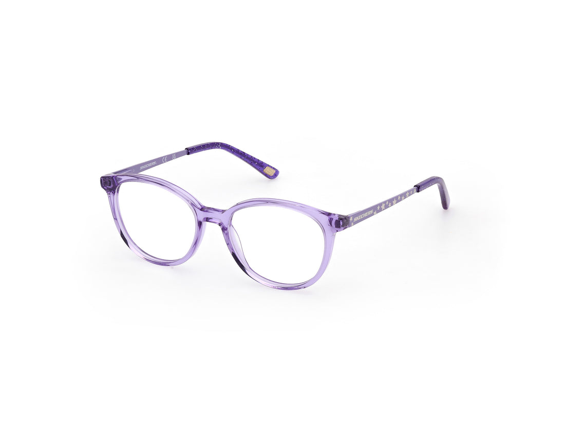 Brillen skechers se50071 081 morado round femenino größe 46mm - Hauptansicht