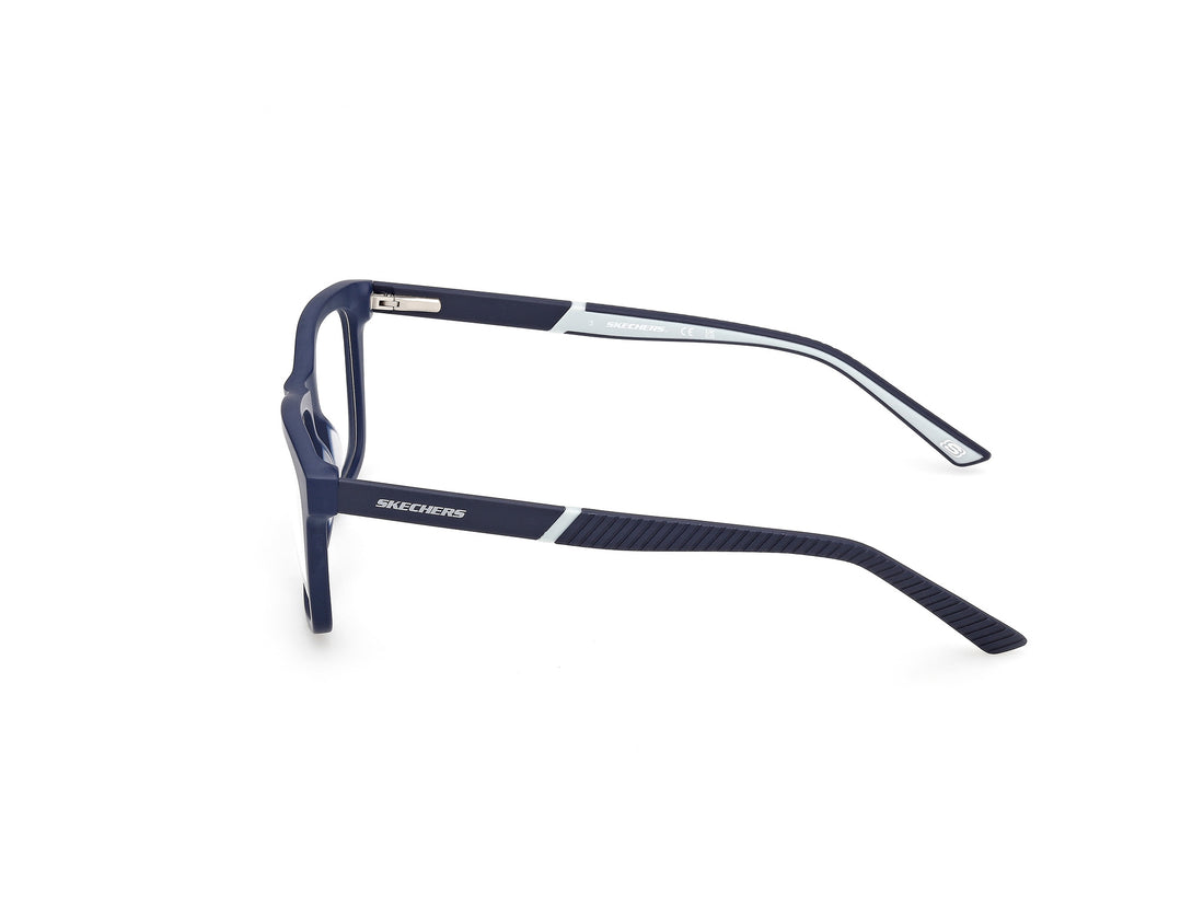 Prescription glasses skechers se50134 092 azul square masculino size 53mm - Detailed view