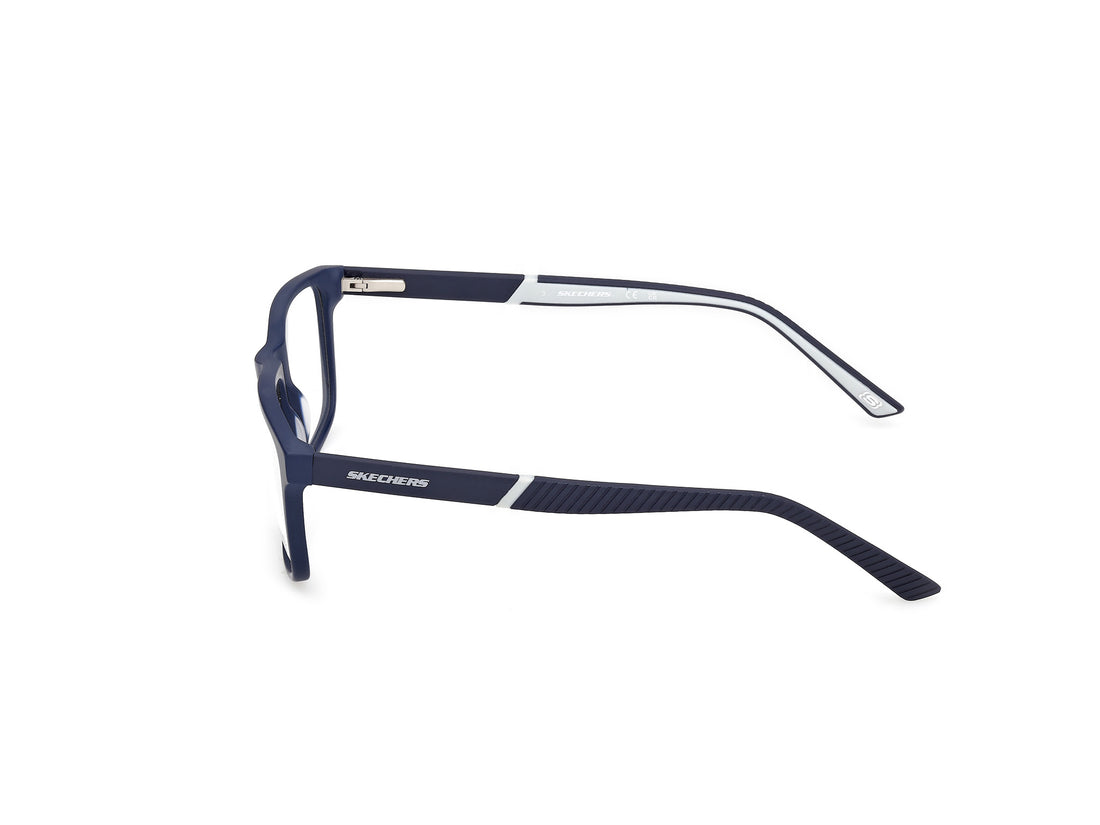Prescription glasses skechers se50135 092 azul rectangular masculino size 55mm - Detailed view