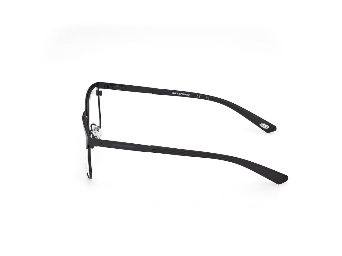 Prescription glasses skechers se50136 001 negro square masculino size 54mm - Detailed view