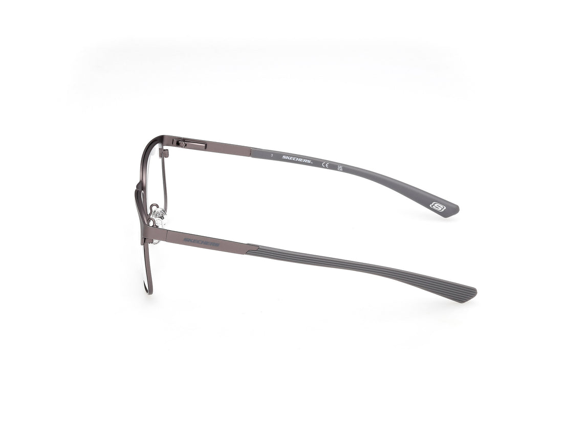 Prescription glasses skechers se50136 011 plateado square masculino size 54mm - Detailed view