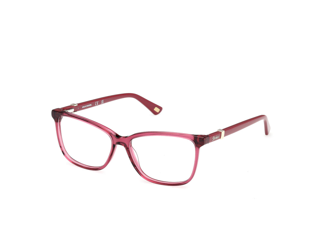 Prescription glasses skechers se50180 072 rosa rectangular femenino size 53mm - Main view