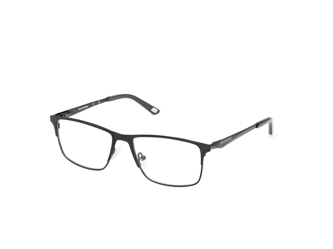 Prescription glasses skechers se50185 001 negro rectangular masculino size 54mm - Main view