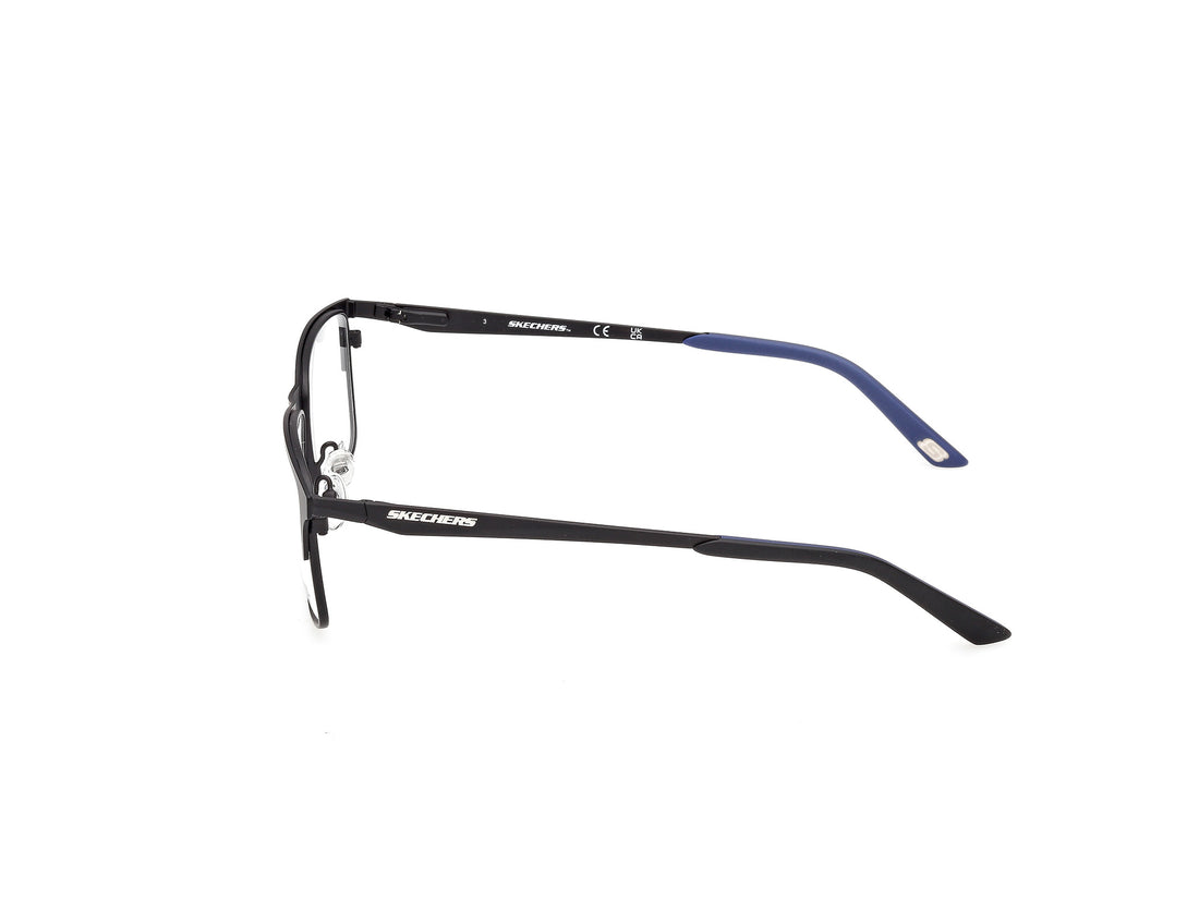 Prescription glasses skechers se50185 002 negro rectangular masculino size 54mm - Detailed view