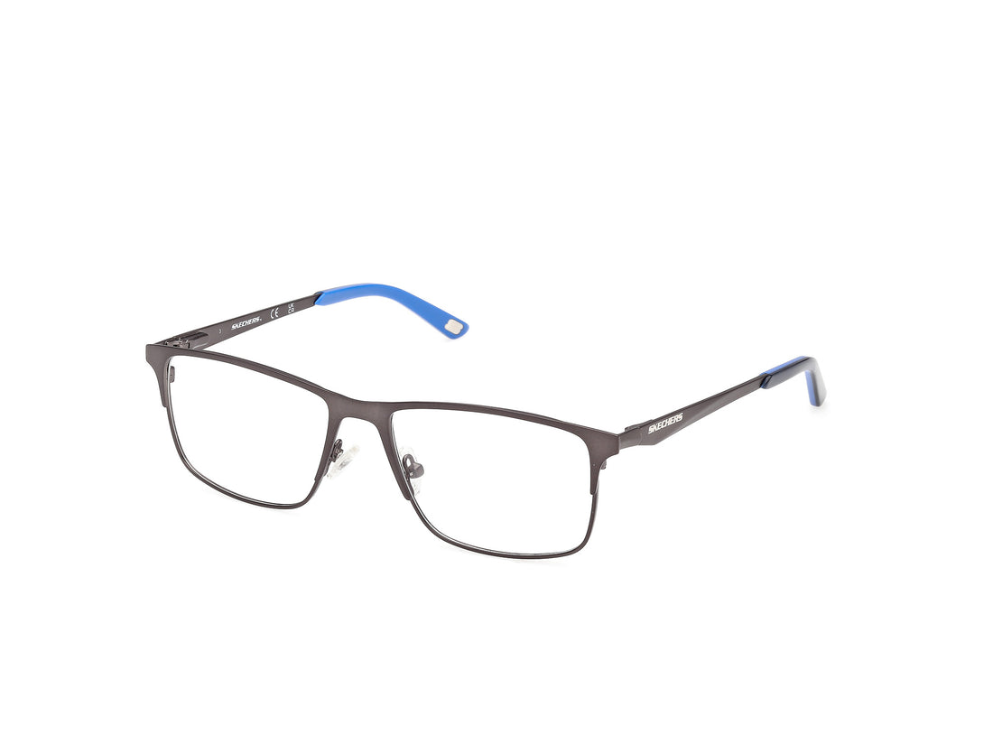 Prescription glasses skechers se50185 007 plateado rectangular masculino size 54mm - Main view