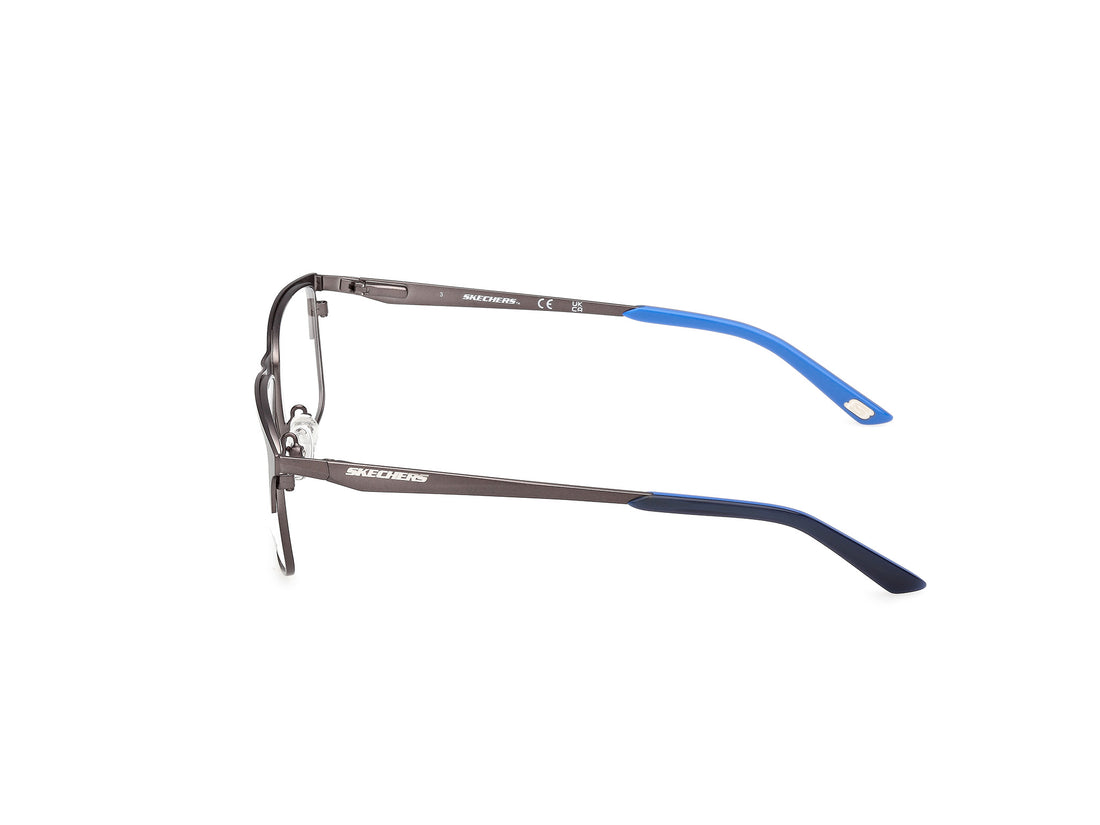 Prescription glasses skechers se50185 007 plateado rectangular masculino size 54mm - Detailed view