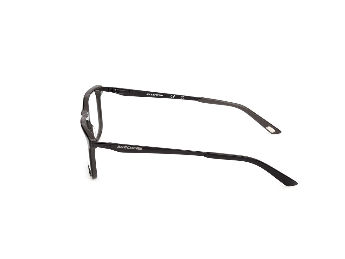 Prescription glasses skechers se50186 001 negro square masculino size 53mm - Detailed view
