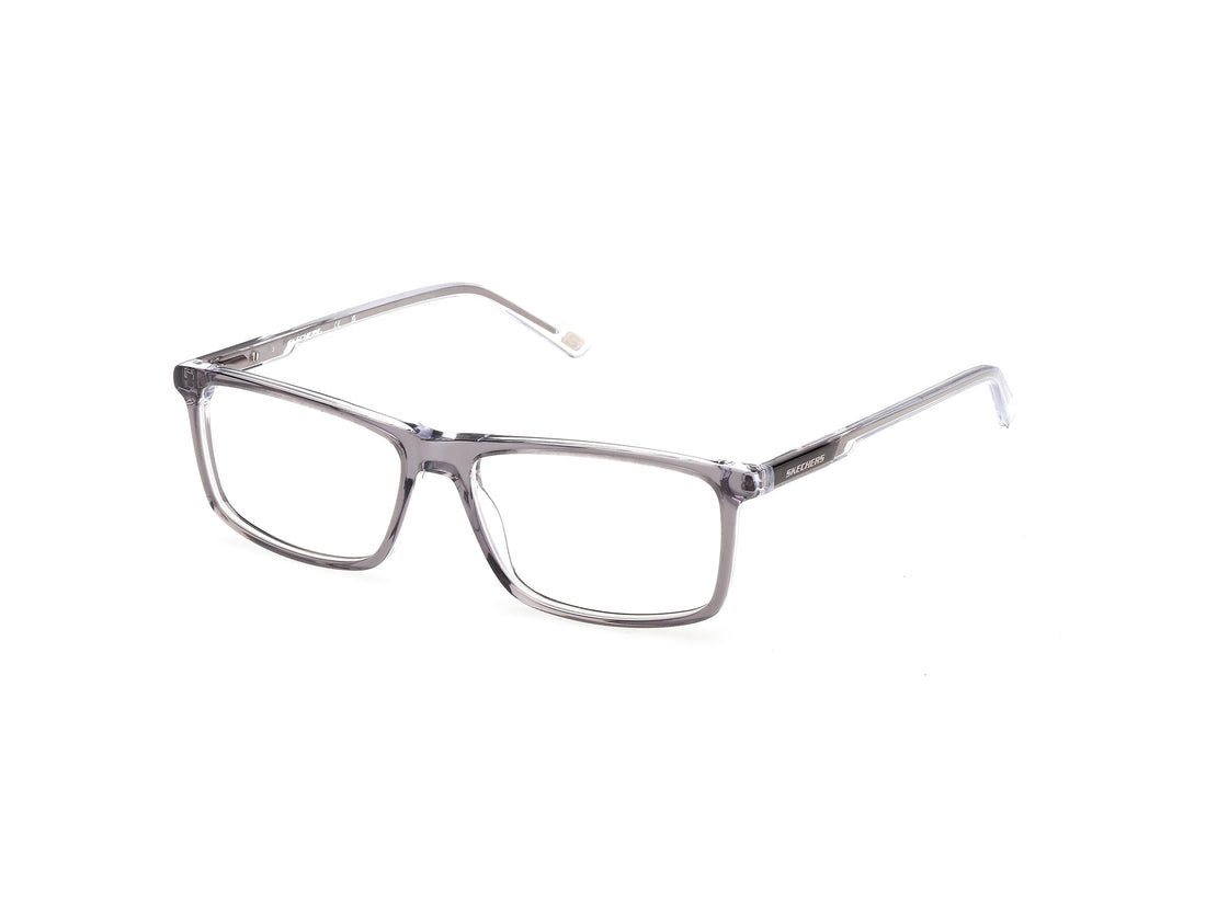Prescription glasses skechers se50187 020 gris rectangular masculino size 55mm - Main view