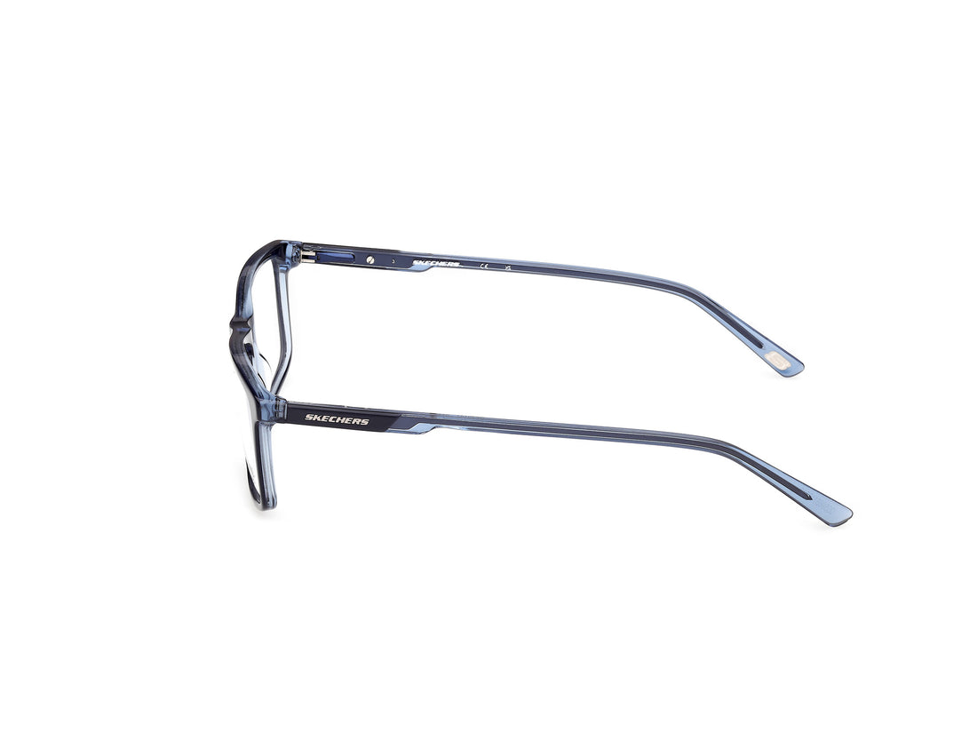 Prescription glasses skechers se50187 092 azul rectangular masculino size 55mm - Detailed view