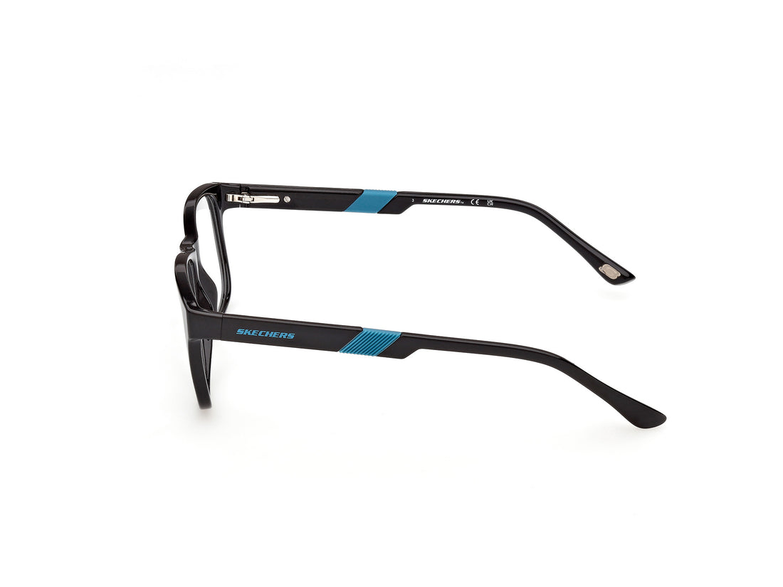 Prescription glasses skechers se50190 001 negro square masculino size 54mm - Detailed view