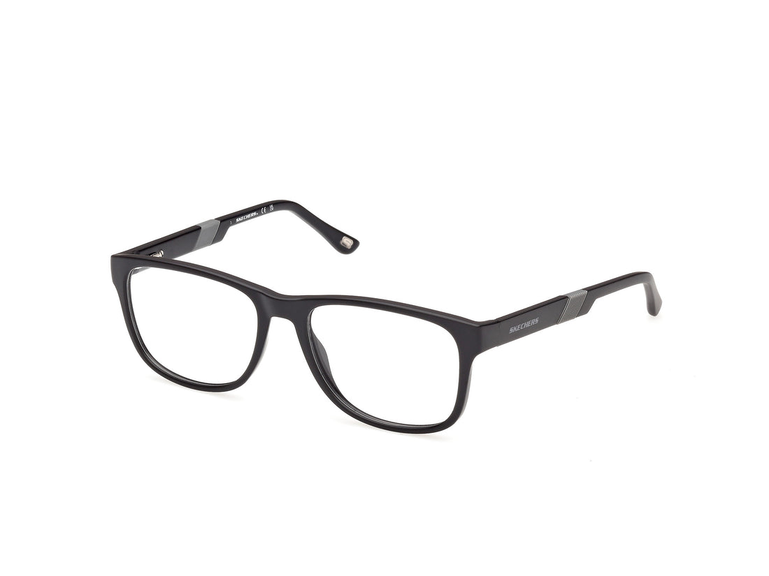 Prescription glasses skechers se50190 002 negro square masculino size 54mm - Main view