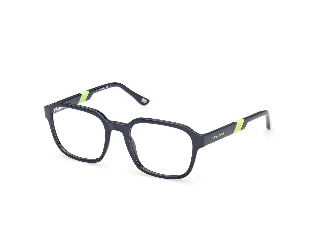 Prescription glasses skechers se50190 090 azul square masculino size 54mm - Main view