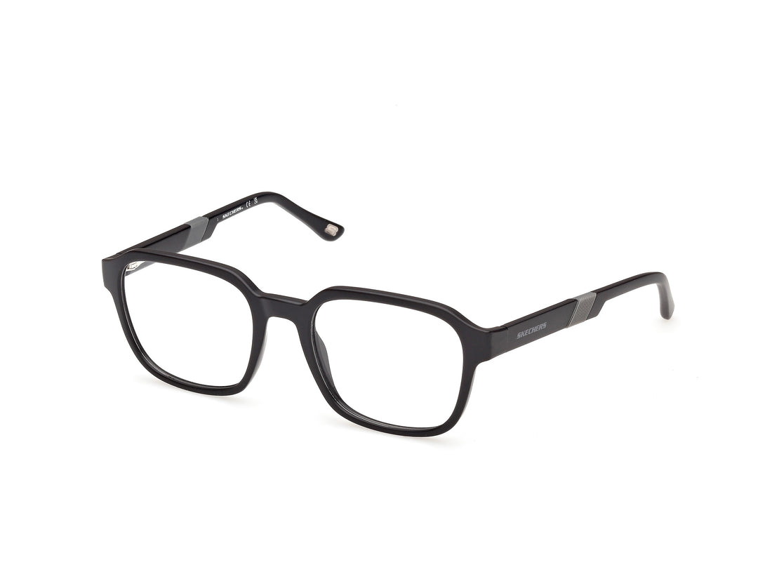 Prescription glasses skechers se50191 002 negro square masculino size 54mm - Main view