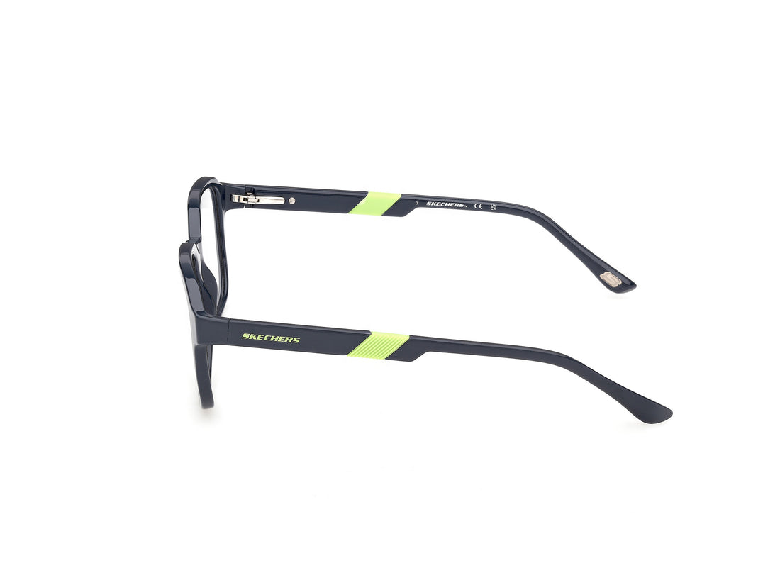 Prescription glasses skechers se50191 090 azul square masculino size 54mm - Detailed view