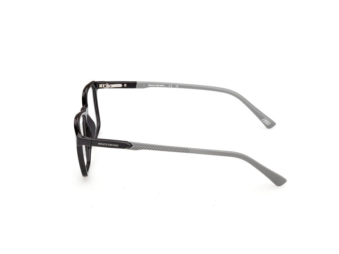 Prescription glasses skechers se50192 001 negro rectangular masculino size 54mm - Detailed view