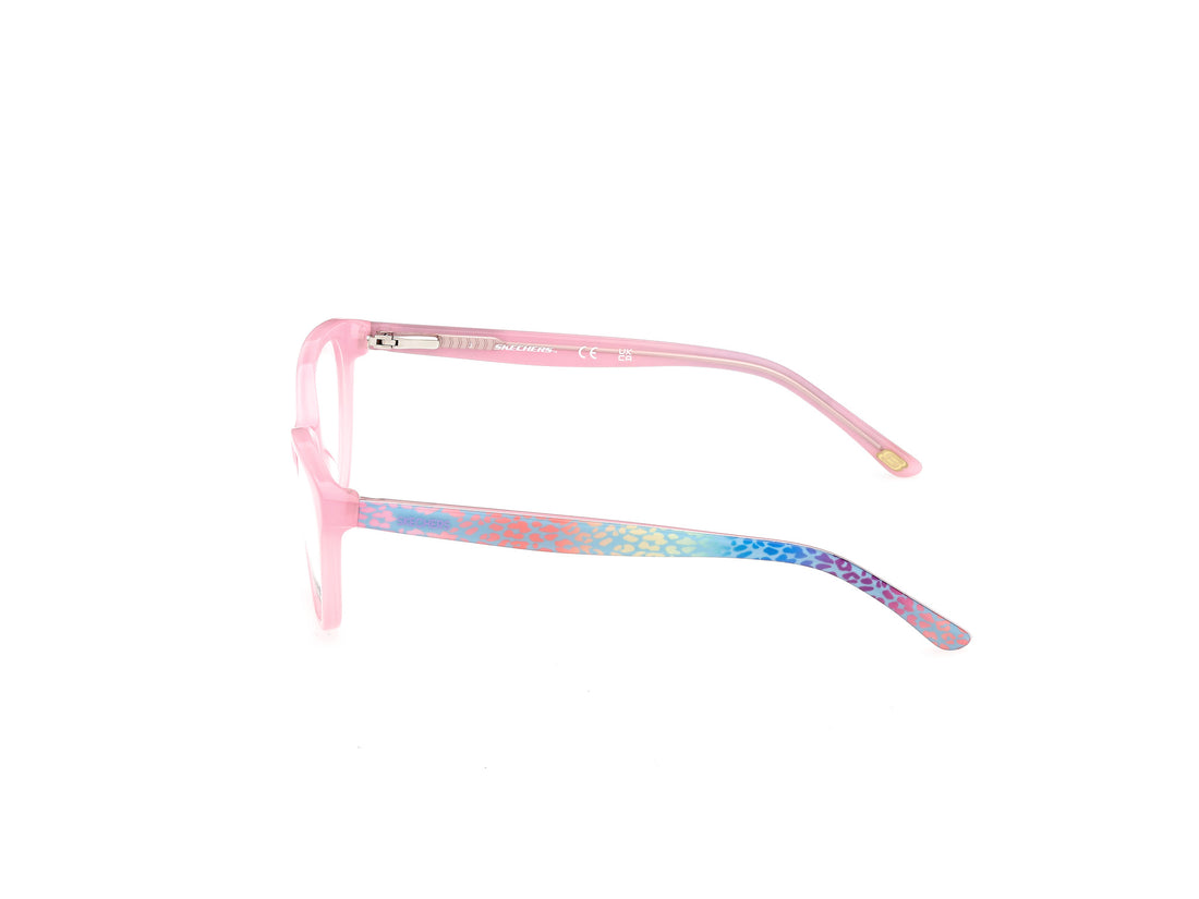 Gafas graduadas skechers se50200 074 rosa square femenino talla 48mm - Vista de detalle