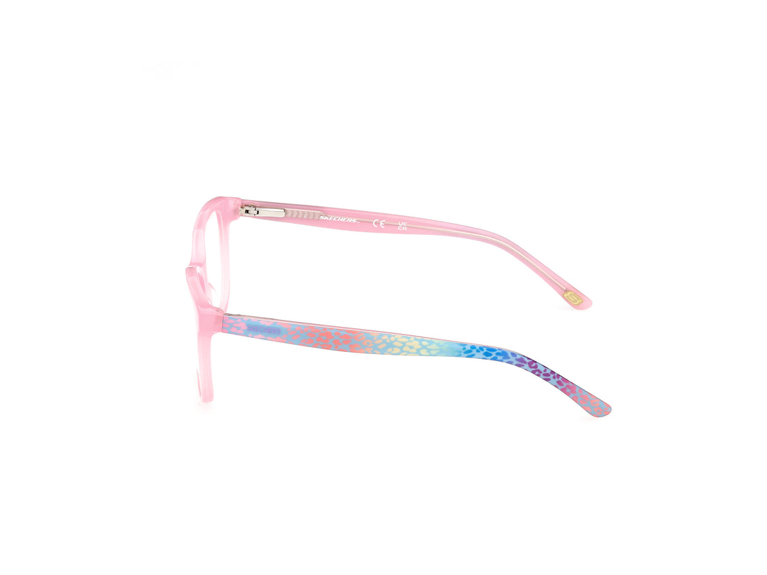 Gafas graduadas skechers se50201 074 rosa square femenino talla 49mm - Vista de detalle