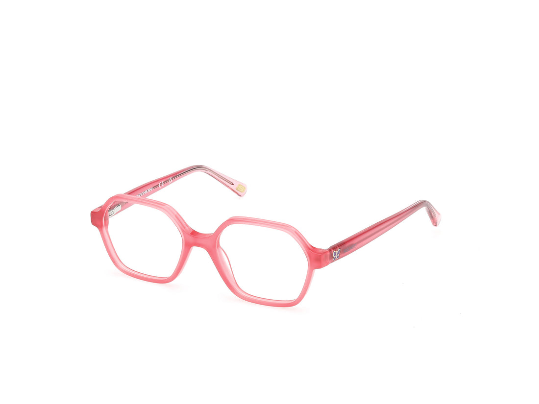 Gafas graduadas skechers se50202 072 rosa geometric femenino talla 47mm - Vista principal