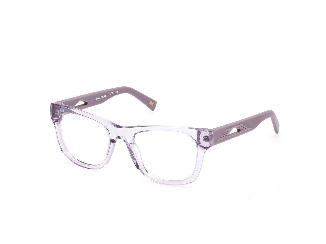 Gafas graduadas skechers se50220 078 violeta rectangular unisex talla 52mm - Vista principal
