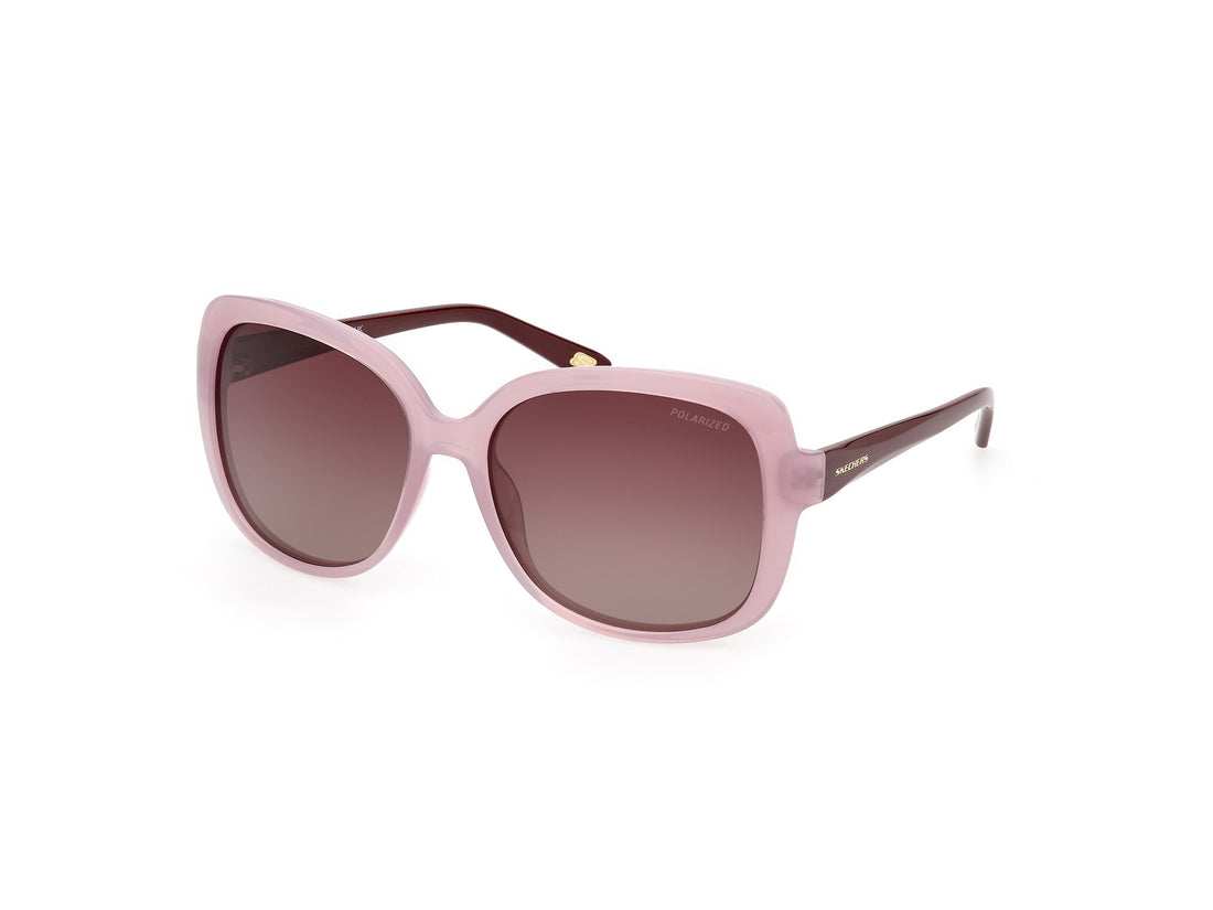 Lunettes de soleil skechers se6126 80h morado rectangular femenino taille 58mm - Vue principale