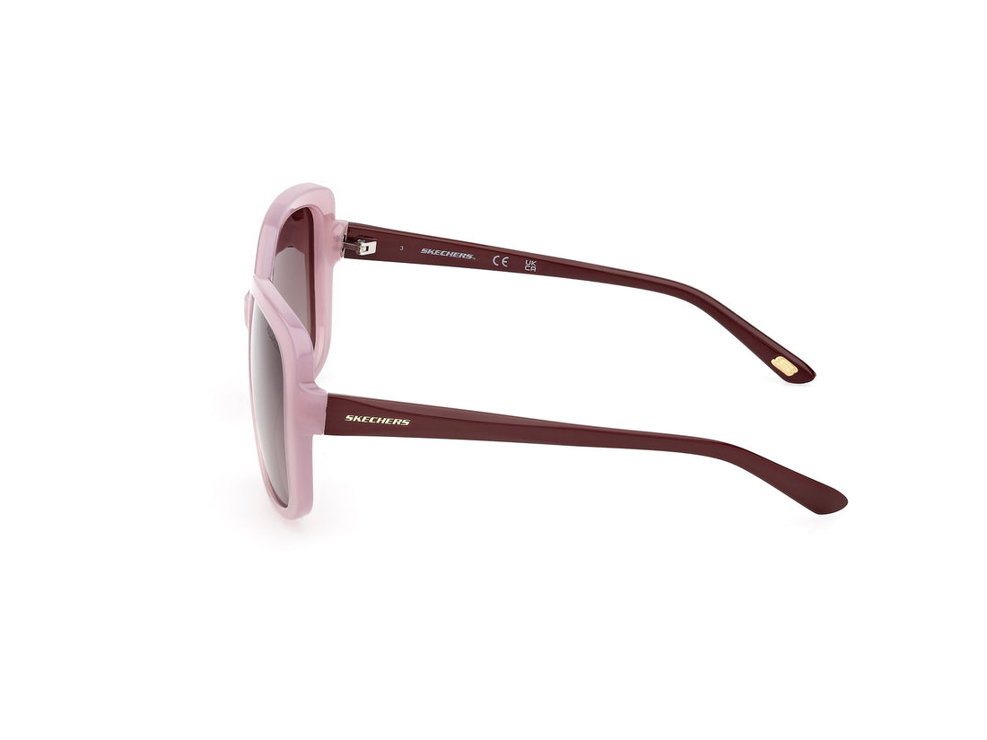 Lunettes de soleil skechers se6126 80h morado rectangular femenino taille 58mm - Vue détaillée