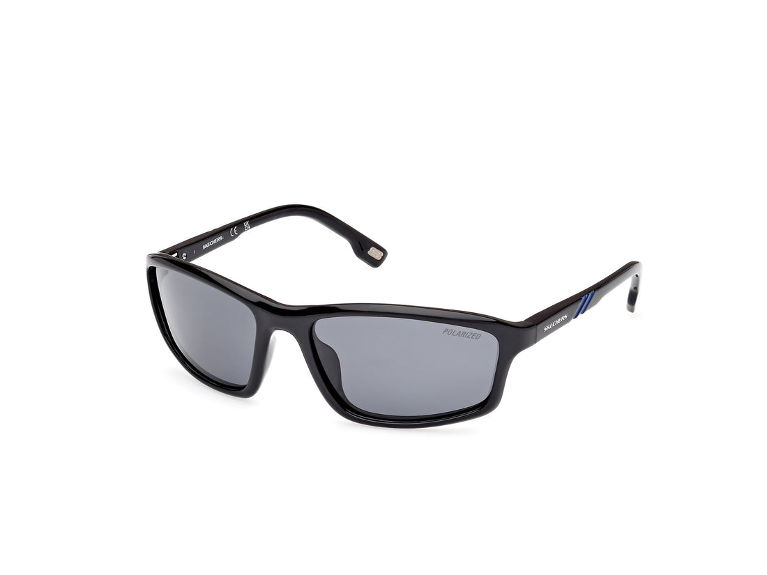 Occhiali da sole skechers se6130 01d negro rectangular masculino taglia 62mm - Vista principale