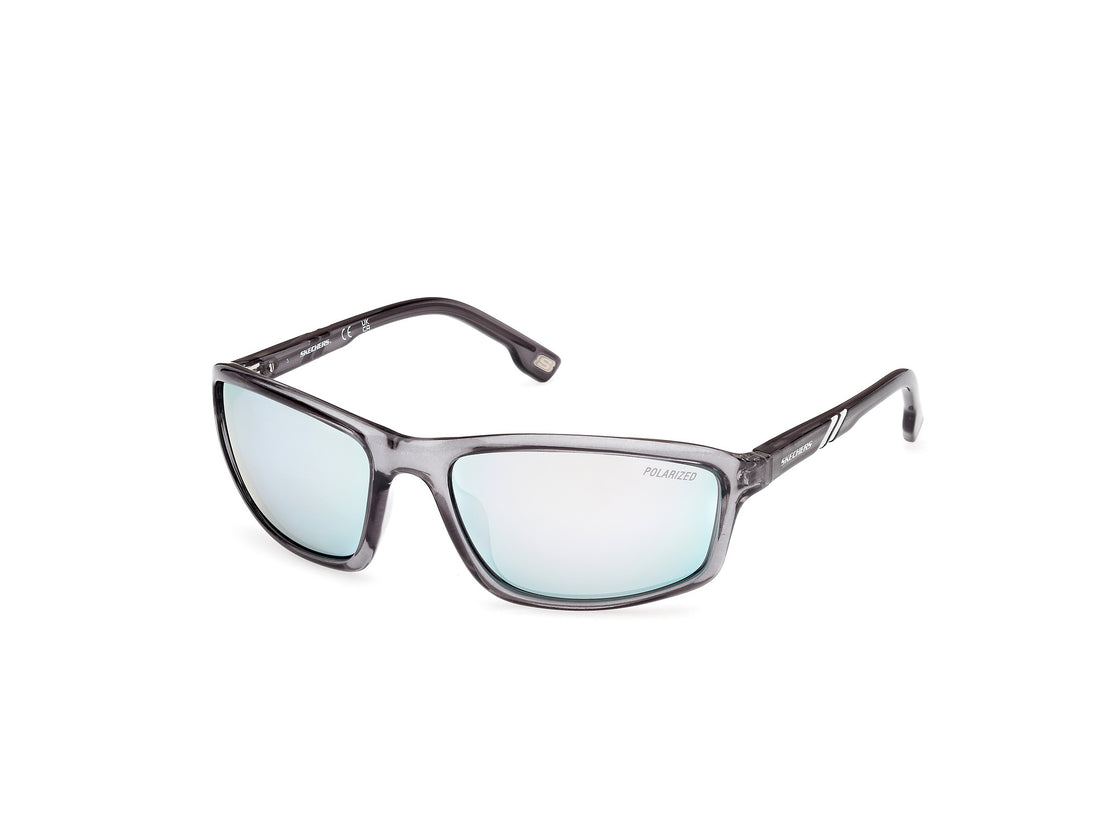 Occhiali da sole skechers se6130 20d gris rectangular masculino taglia 62mm - Vista principale