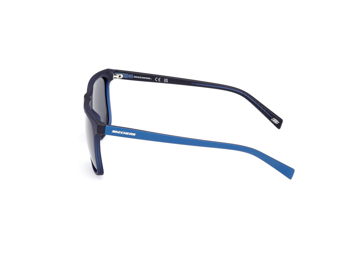 Occhiali da sole skechers se6290 90d azul masculino taglia 56mm - Vista dettagliata