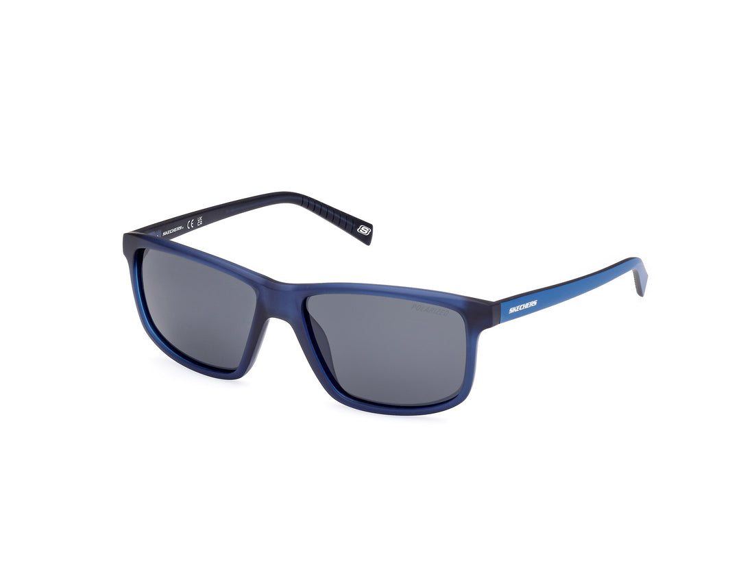 Occhiali da sole skechers se6291 90d azul masculino taglia 57mm - Vista principale